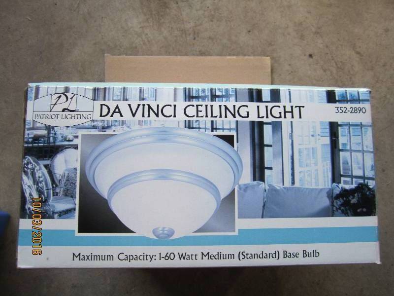 lot 77 image: DaVinci 11 ceiling light...