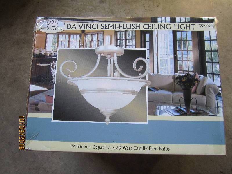 lot 78 image: Davinci 16 ceiling light...