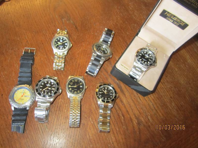 lot 96 image: Lot of mens watches...