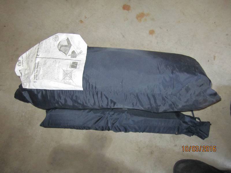 lot 100 image: Coleman 9 x 9 dome tent...