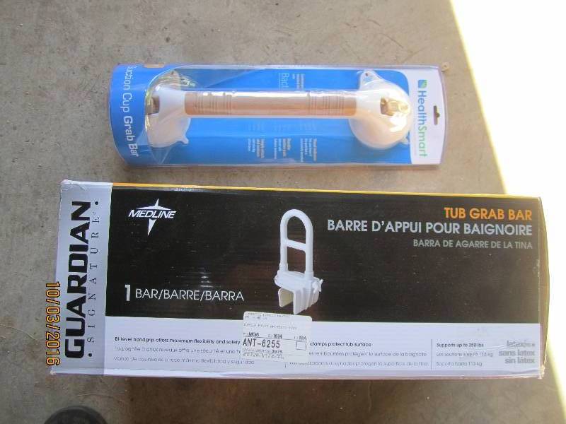 lot 109 image: 2 Shower grip bars...