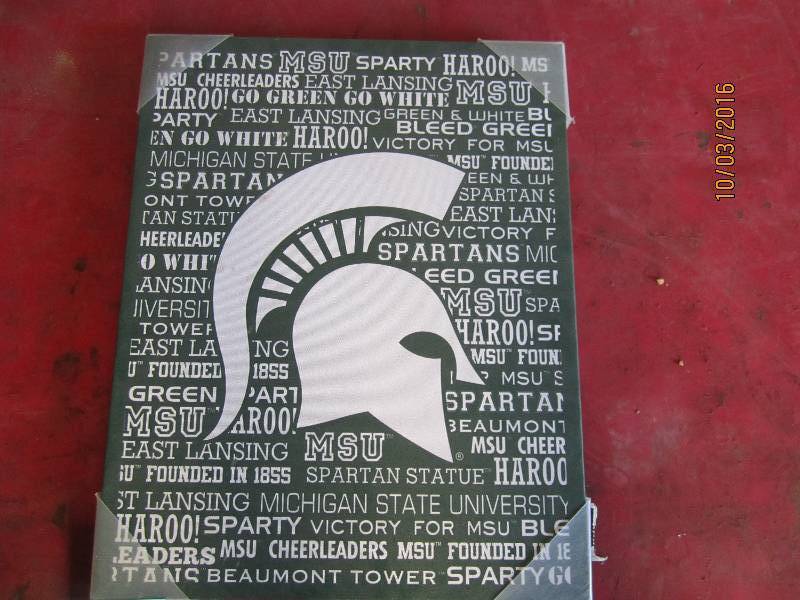 lot 133 image: MSU wall dcor...