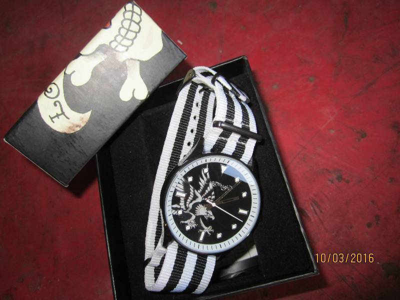 lot 142 image: New Ed Hardy watch...