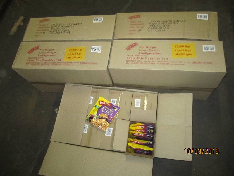 lot 201 image: Lemongrass ginger asian noodles, 48...