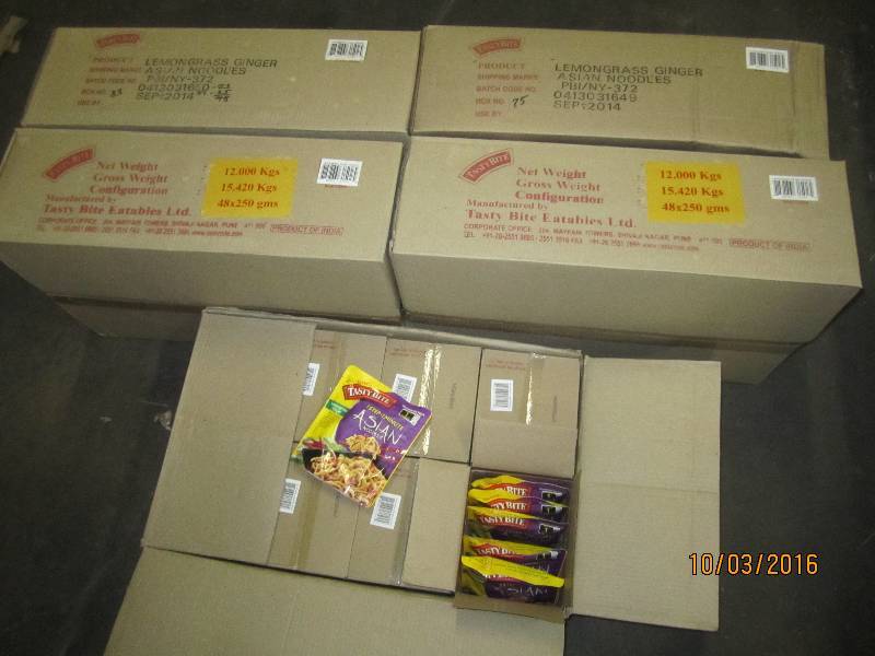 lot 202 image: Lemongrass ginger asian noodles, 48...