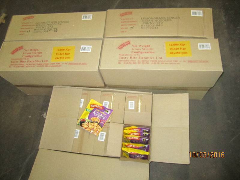 lot 204 image: Lemongrass ginger asian noodles, 48...