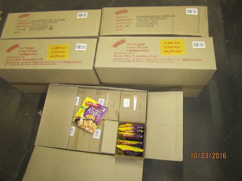 lot 205 image: Lemongrass ginger asian noodles, 48...