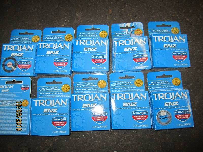 lot 218 image: Trojan ENZ 3 pack dated 2-2016...