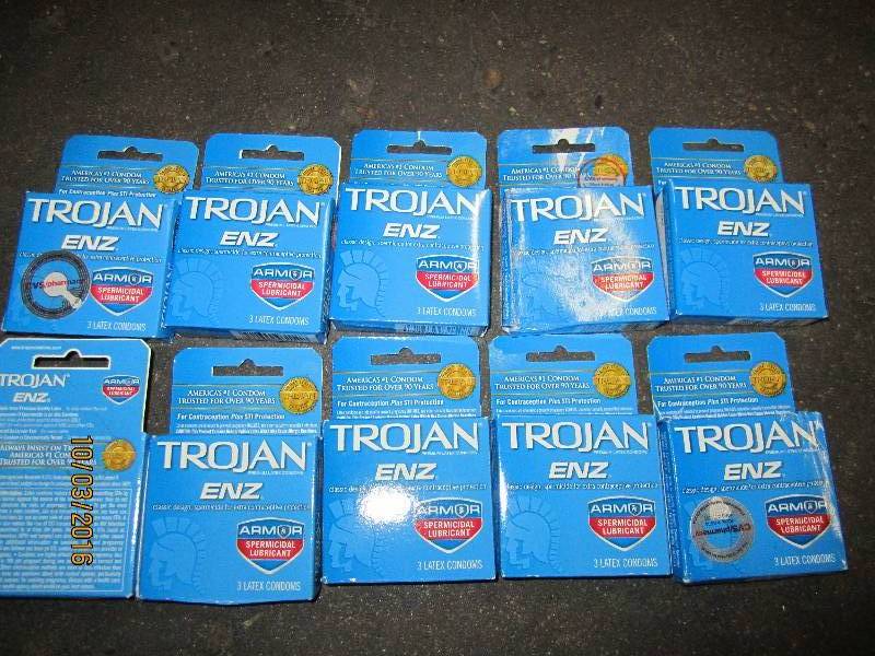 lot 219 image: Trojan ENZ 3 pack dated 2-2016...