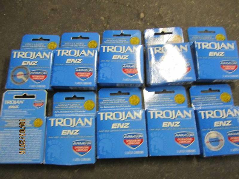 lot 222 image: Trojan ENZ 3 pack dated 2-2016...