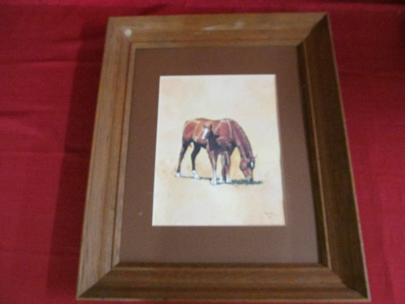lot 64 image: Horse Picture