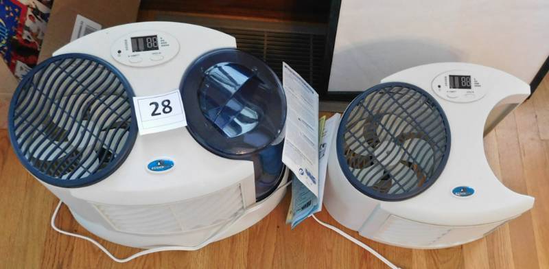 lot 28 image: two humidifiers