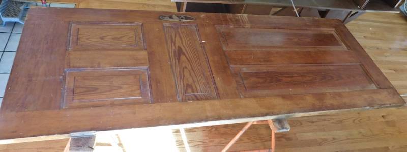 lot 100 image: 80 x 35 vintage door