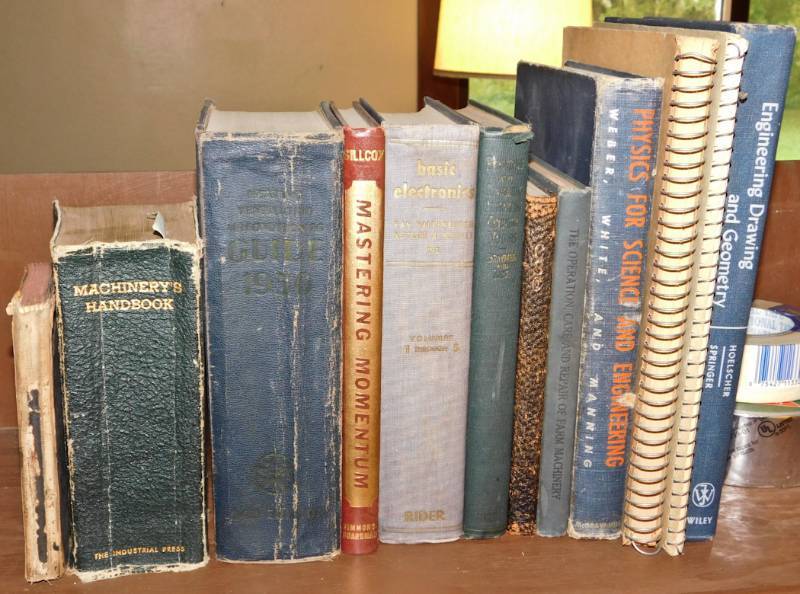 lot 78 image: vintage engeneering books