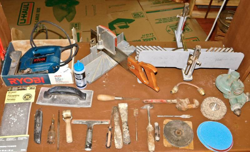 lot 85 image: vintage tool lot