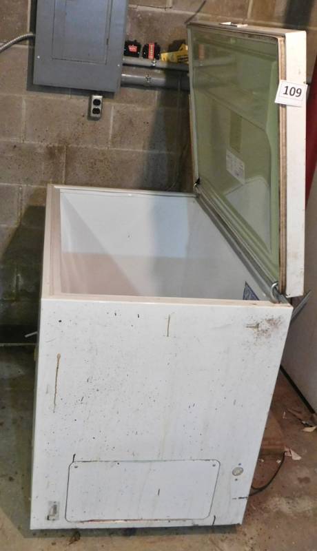 lot 109 image: full functional deep freezer in use now