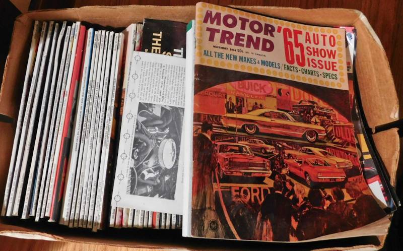 lot 50 image: motor trend magazines