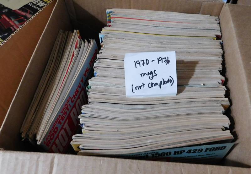 lot 57 image: hot rod magazines