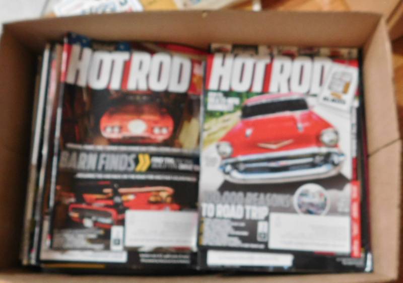 lot 58 image: motor trend magazines