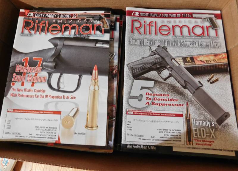 lot 61 image: rifleman magazines