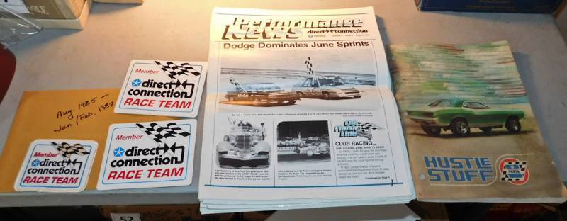 lot 60 image: patches stickers catalog newletters