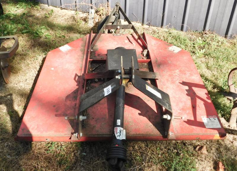 lot 130 image: farm implement tractor mower