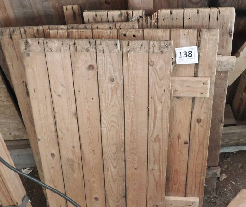 lot 138 image: grainery window shutters