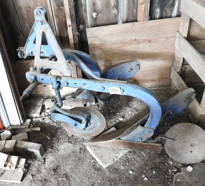 lot 231 image: farm implement as seen