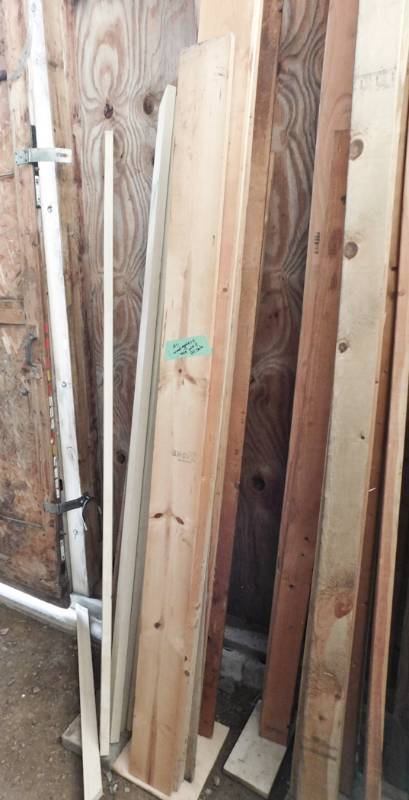 lot 261 image: wooden boards as seen