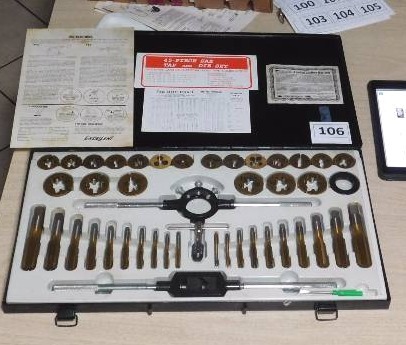 lot 106 image: 45 ps tool and die set