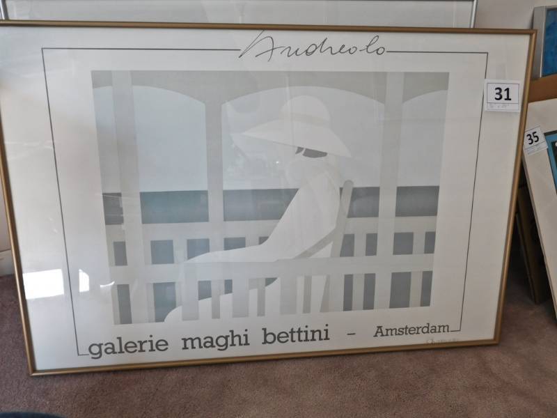 lot 31 image: galerie maghi bettini print