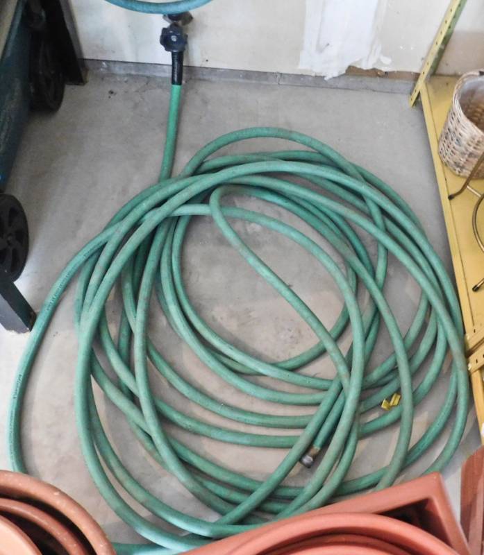 lot 82 image: two hoses currently in use