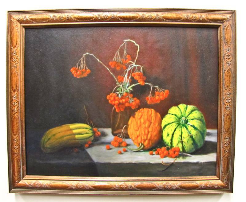lot 93 image: Original Oil Painting Local Artist
