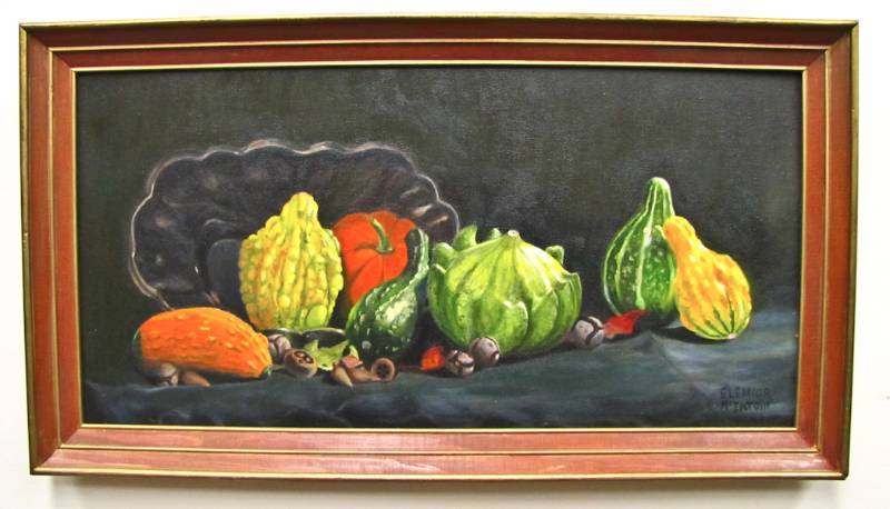 lot 94 image: Original Oil Painting Local Artist