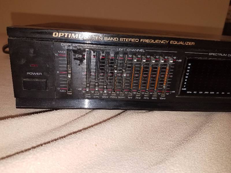 lot 48 image: Ten Band Stereo Frequency Equalizer