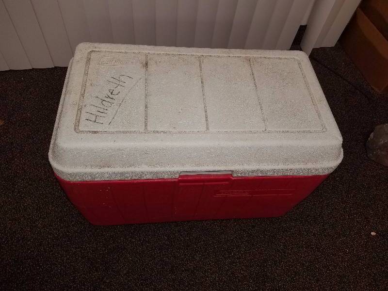 lot 65 image: Coleman Cooler
