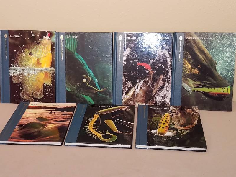 lot 113 image: Lot of Hard Cover Fishing Books