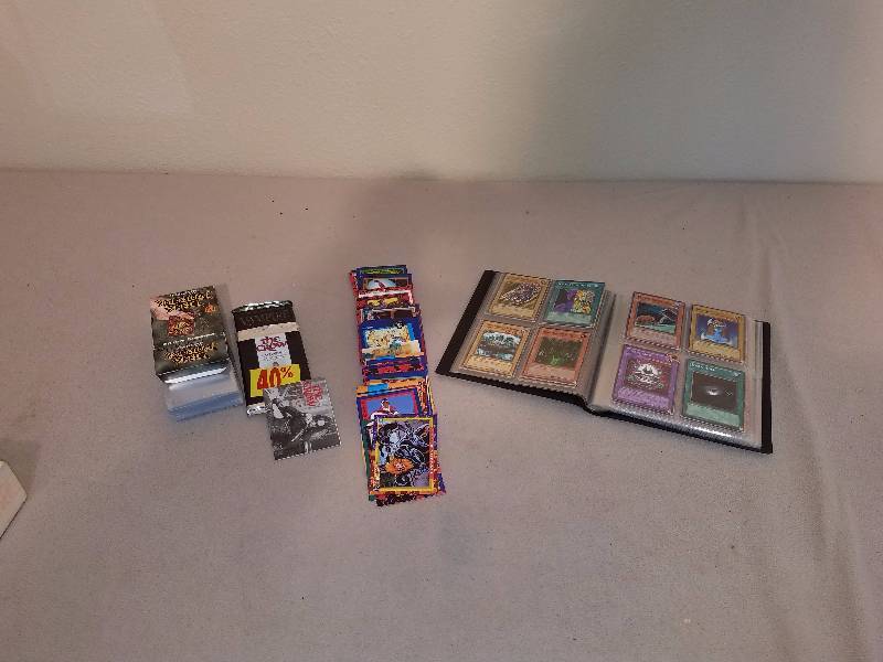 lot 151 image: Yu-Gi-Oh, The Crow and DC Comics Trading Card Lot