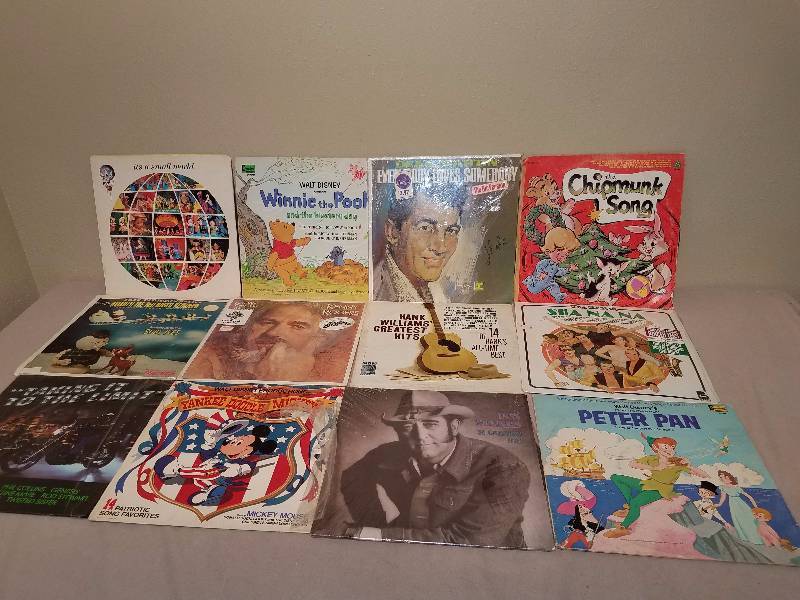 lot 180 image: Lot of 12 Vinyl Records