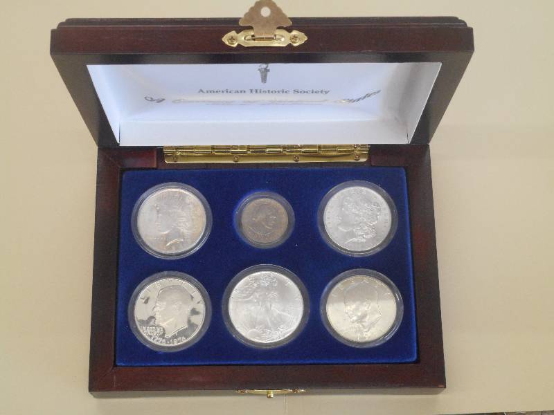 6-Coin Set With Display Case A Ce...
