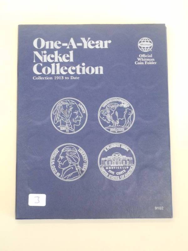 One-A-Year Nickel Collection Book 1...
