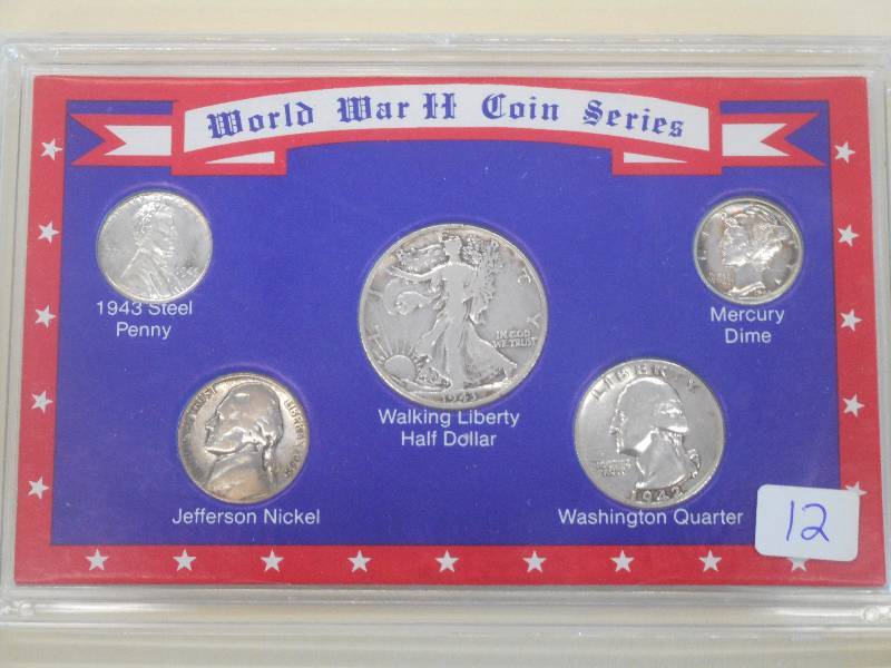 WWII 5-Piece Coin Series 1943 Walk...