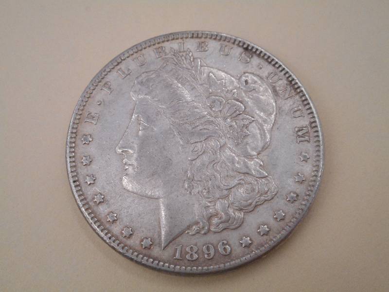 1896 Morgan Silver Dollar--90% Silv...