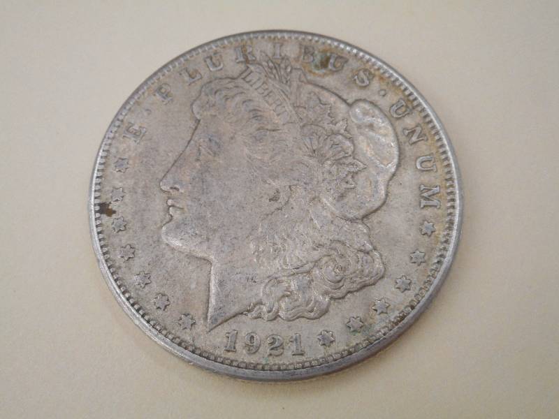 1921-S Morgan Silver Dollar--90% Si...