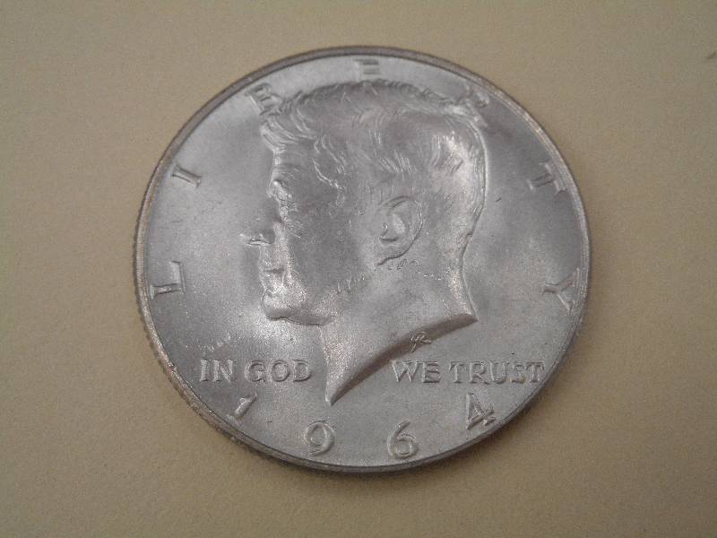 1964 Kennedy Half Dollar--90% Silve...
