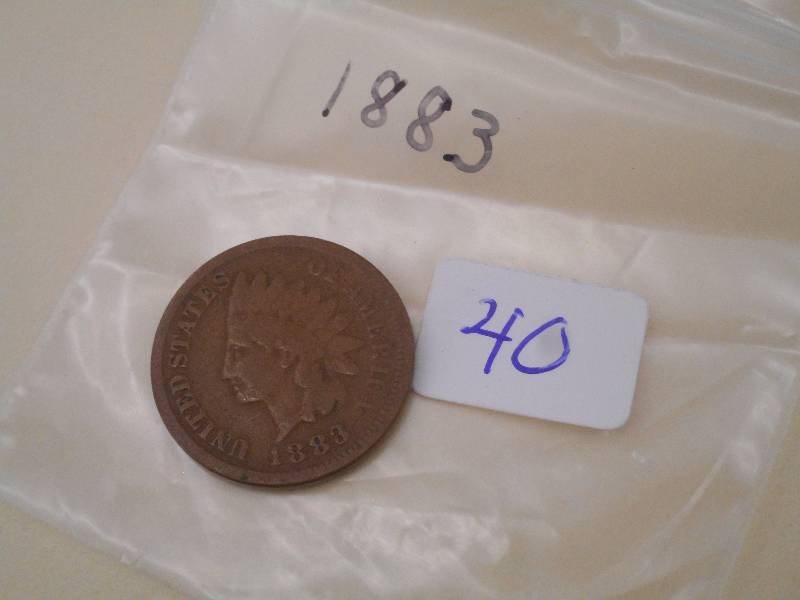 1883 Indian Head Penny ...