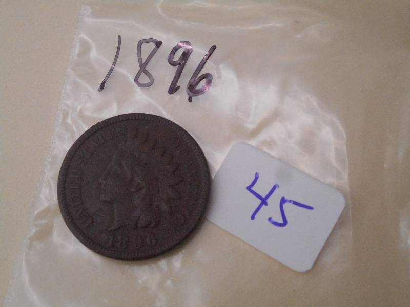 1896 Indian Head Penny ...
