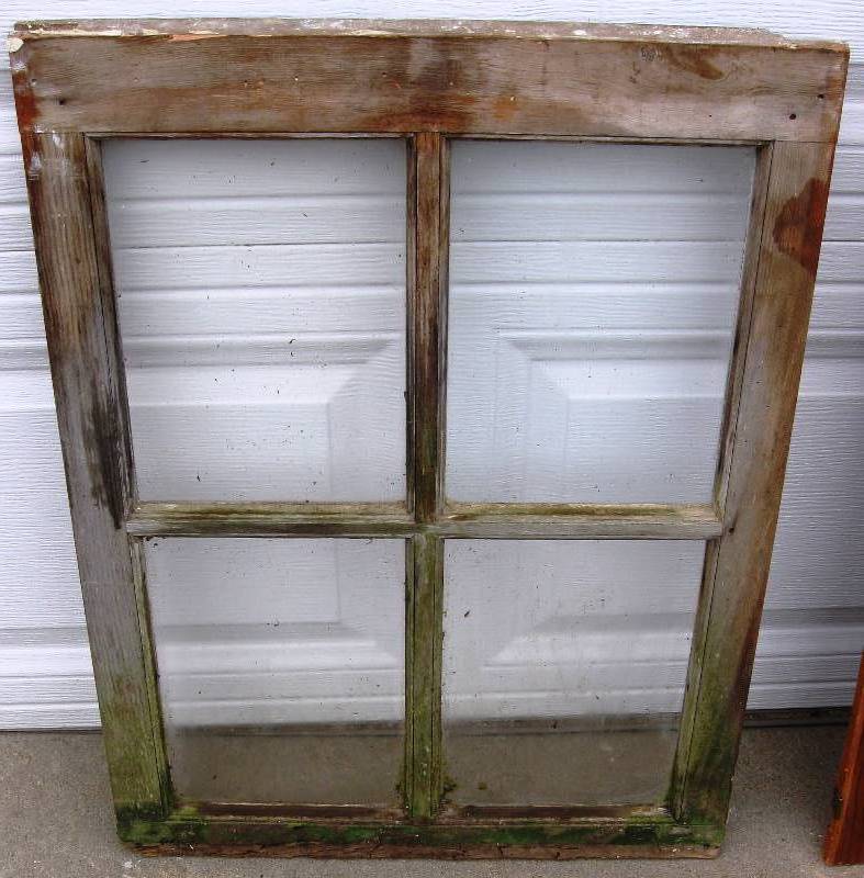 lot 047 image: 4 pane window, antique cupboardcabinet and shutters