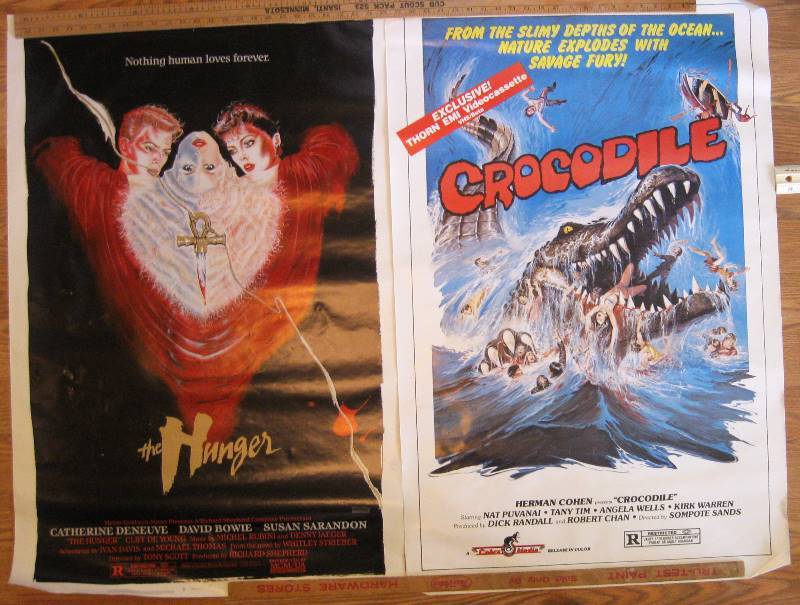 lot 076 image: 6 Vintage, Original Movie Posters