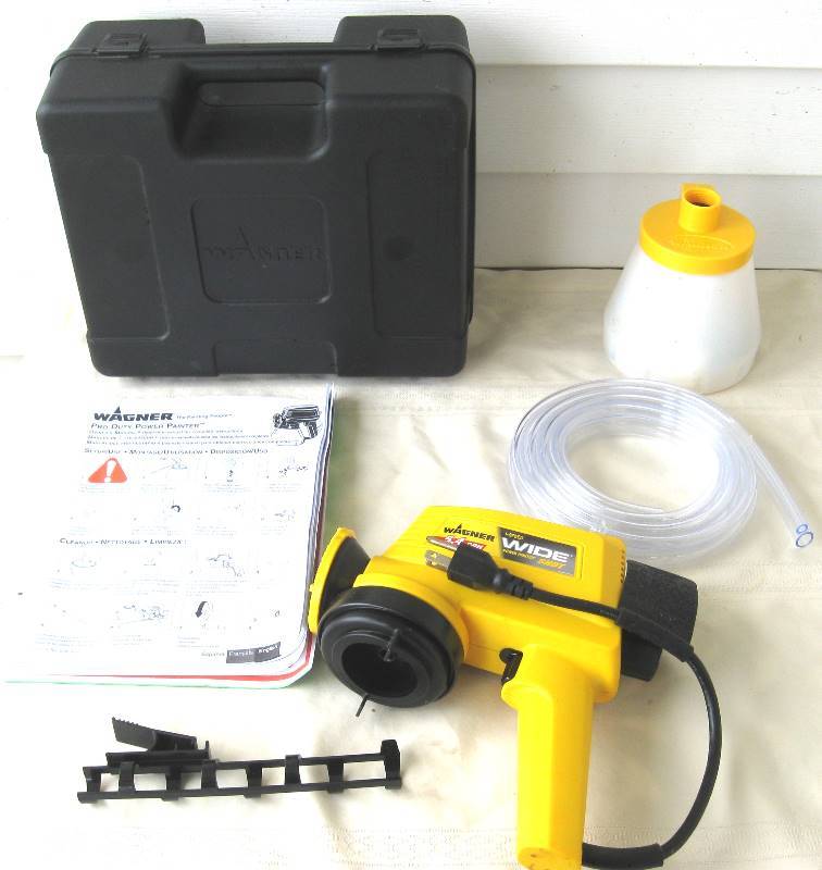 lot 056 image: Wagner One Shot Spray Painter & Caulk Gun
